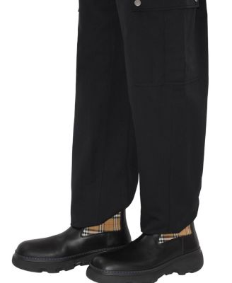 Men's Leather Creeper Low Chelsea Boots