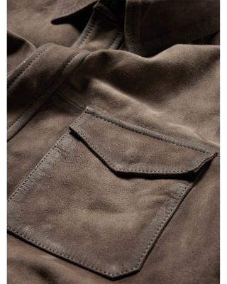 Izzy Suede Shirt Jacket