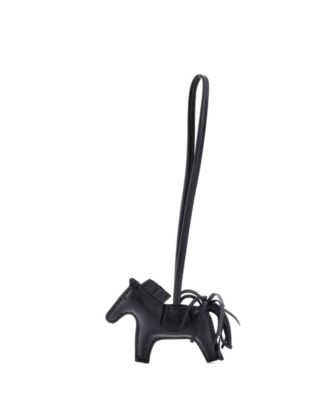 PM So Black GriGri Rodeo Bag Charm Leather