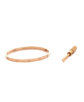  Small Love Bracelet 18K Rose Gold