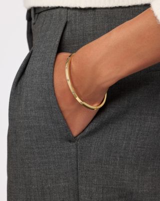 Selena Gold Bangle Bracelet