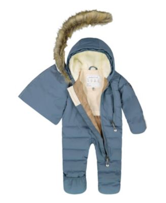 Boys' One-Piece Snug Snowsuit Designed for Car Seat - Baby, Little Kid