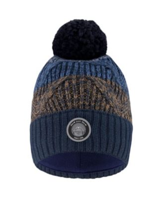 Boys' Lined Knit Pompom Hat - Little Kid, Big Kid