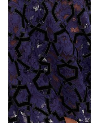 Tahlia Velvet Lace Midi Dress