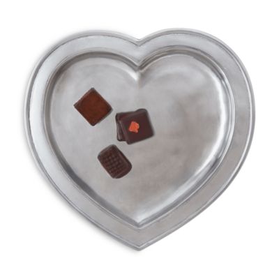 Pewter Heart Tray