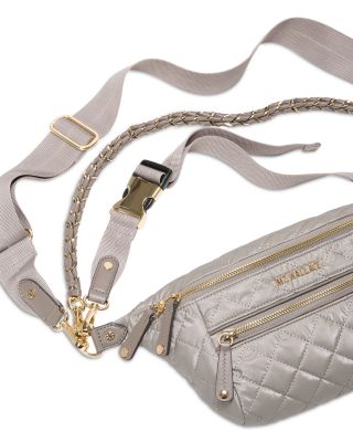 Small Quilted Nylon Crosby Sling Bag
