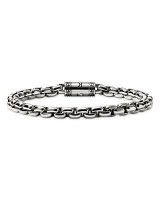 Sterling Silver Box Chain Bracelet