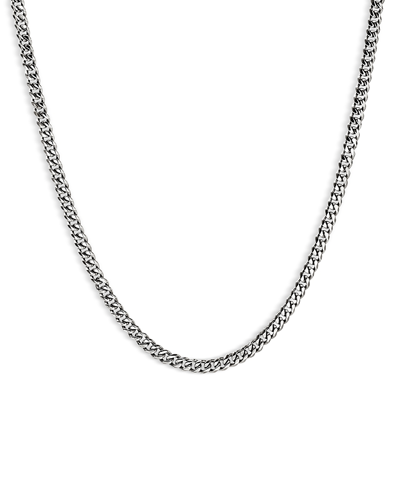 John Hardy Men's Sterling Silver Chain Curb Link Necklace, 20