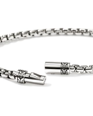 Sterling Silver Box Chain Bracelet