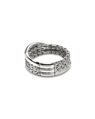  Sterling Silver JH Essentials Crossover Ring