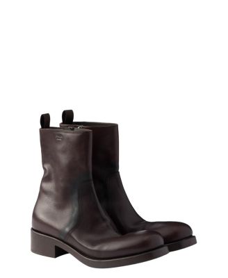  Women's Leather Mid-Calf Boots