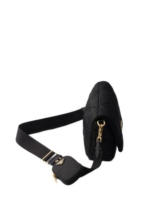 Padded Re-Nylon Shoulder Bag