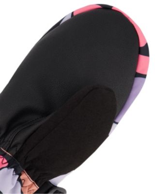 Girls' Winter Retro Flower Mittens Teknik - Little Kid, Big Kid