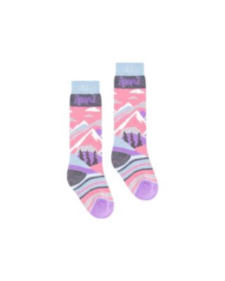 Girls' Winter Ski Socks with Merino Wool - Little Kid, Big Kid
