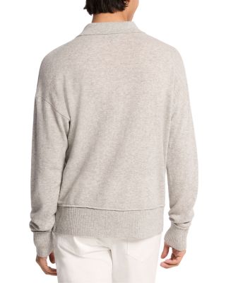 Reverse Linked Wedge Polo Sweater