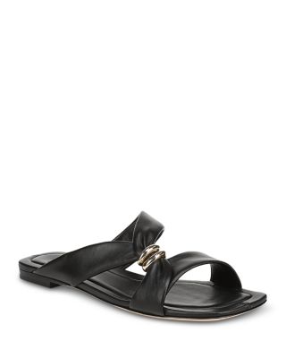 Women's Vilma Leather Slide Sandals