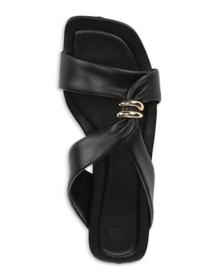 Women's Vilma Leather Slide Sandals