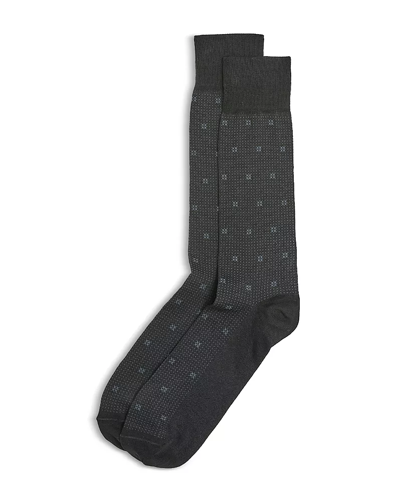 The Men's Store at Bloomingdale's Dot Crew Socks - Exclusive