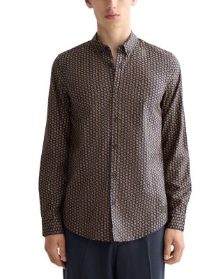 Micro AOP Slim Fit Shirt