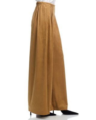 Pleated Wide Leg Pants