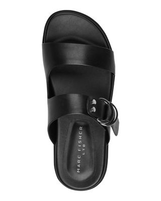 Women's Gia Leather Slide Sandals