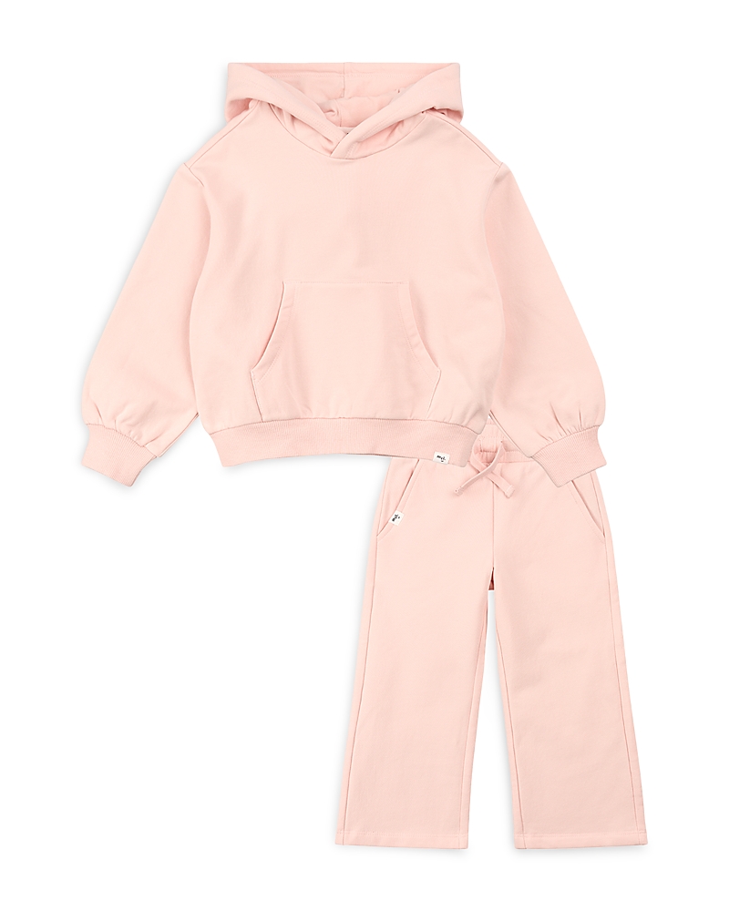 Miles The Label Girls' Long Sleeved Hoodie & Jogger Pants Set