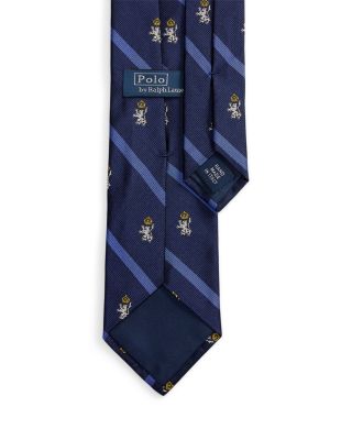 Striped Silk Repp Club Tie