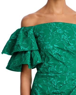 Off-the-Shoulder Midi Dress