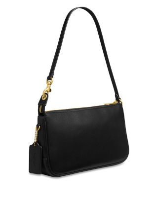 Plaza Mini Brown Leather Shoulder Bag