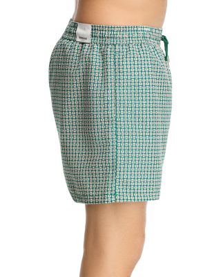 Lowell Patterned Swim Trunks