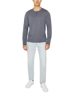 Regular Fit Henley Shirt