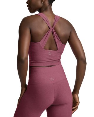 Spacedye Twist Cropped Tank