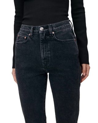 Kristy Cigarette High Rise Jeans in Nightshade