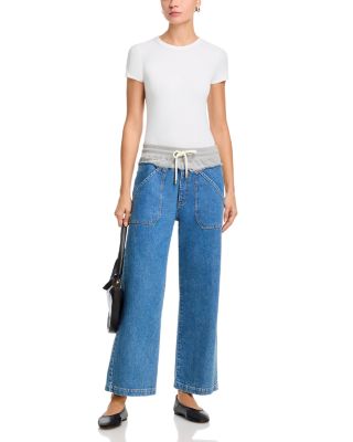 Serena High Rise Ankle Jeans in Horizon/Heather Grey
