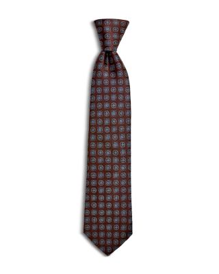 Silk Classic Floral Medallion Tie - Exclusive