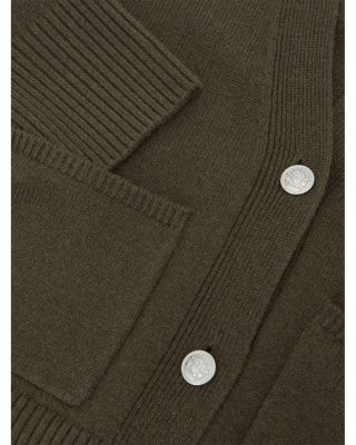 Maya Wool Button Detail Cardigan
