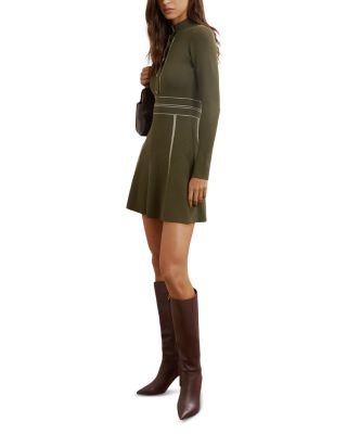 Alex Stitch Detail Minidress