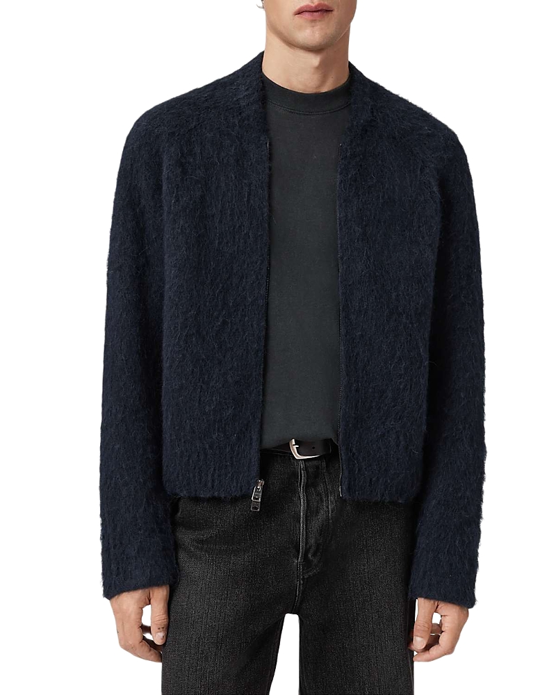 Allsaints Sonny Zip Cardigan Sweater