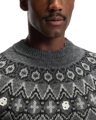 Hisle Relaxed Fit Fair Isle Sweater