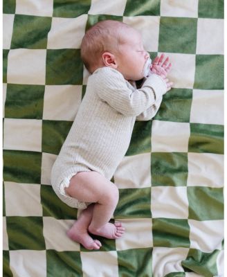  Minky Stretch Receiving Blanket - Baby