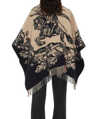  Reversible EKD Check Wool Cape