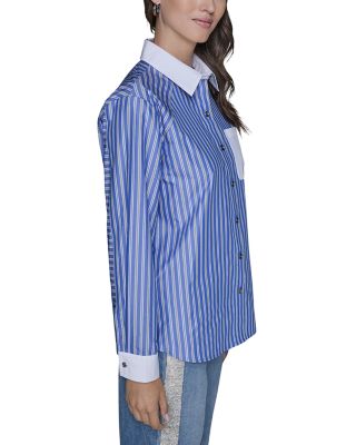 Striped Button Down Shirt