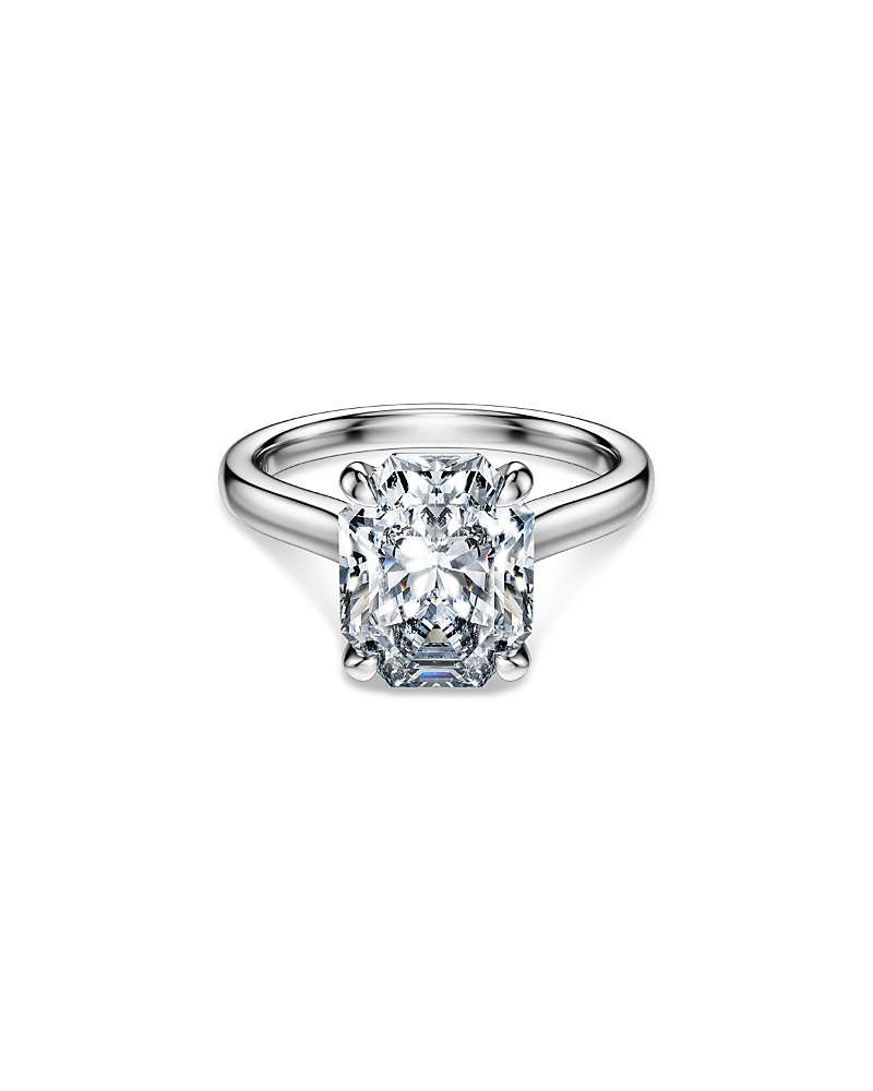 Swarovski Eternity Certified Lab Grown Diamond Octagon Engagement Ring In White