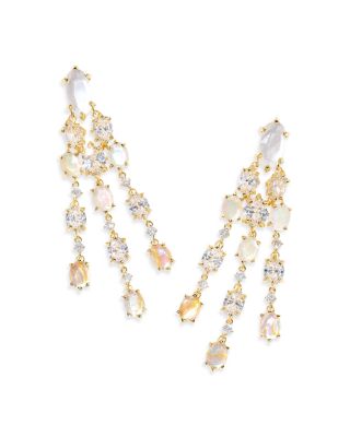 Nano Gem & Cubic Zirconia Cailin Chandelier Drop Earrings