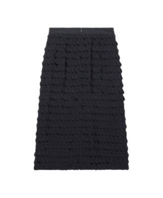 Women's Textured Pencil Skirt