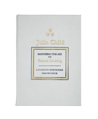 Julia Child: Mastering the Art of French Cooking Leather Bound Book