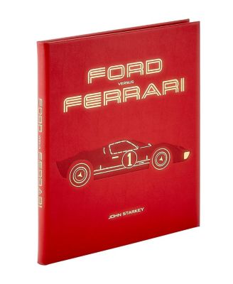  Ford vs. Ferrari Leather Bound Book