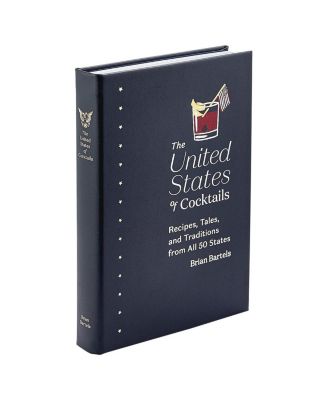  The United States of Cocktails Leather Bound Book