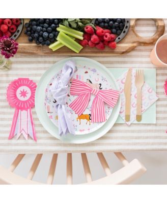  Pony Tales Cowgirl Show Ribbon Paper Guest Napkins, Set of 16