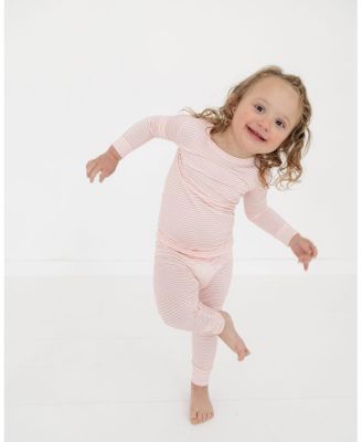  Girls' Peony Stripe Pajama Set - Baby, Little Kid